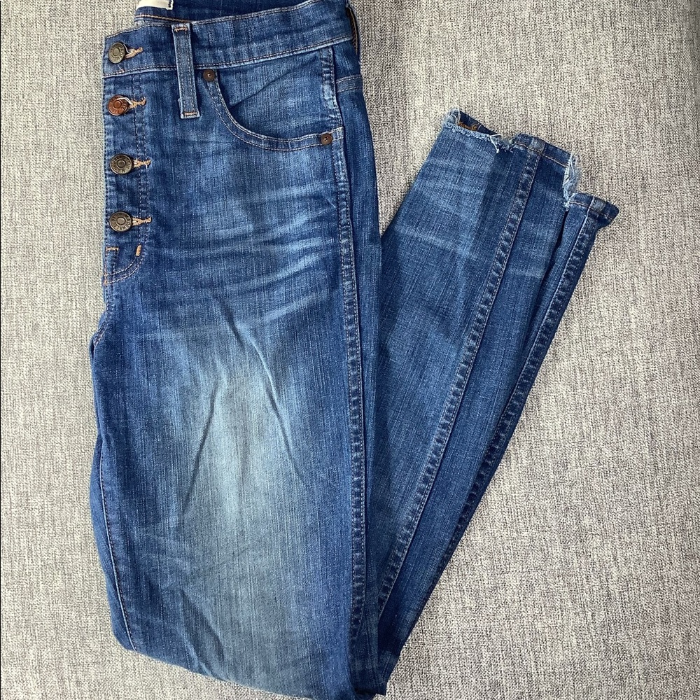 Madewell high waist skinny jeans